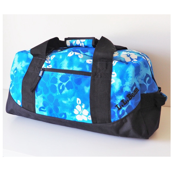 L.L. Bean Bags Ll Bean Adventure Duffle Bag Pink Hibiscus Poshmark